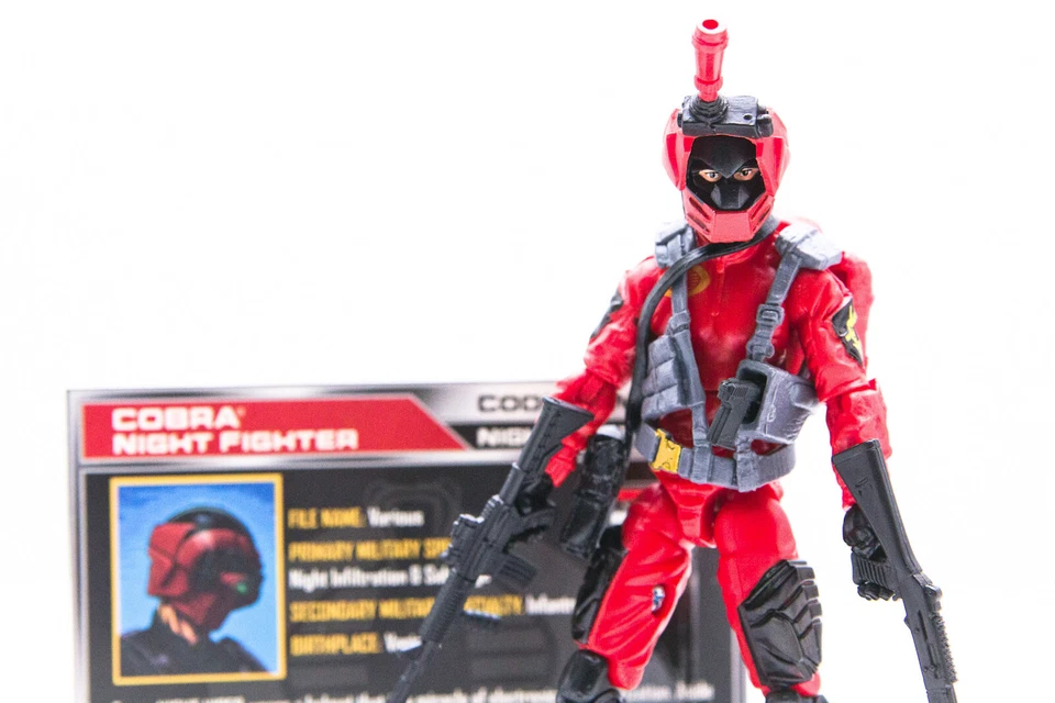 Hasbro G.I. 2014 Figura Joe 50 Aniversario NIGHT VIPER v5 | NUEVA 100% Completa Foto 3 de 4