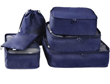 Portable Organizer Travel Storage Bag 6Pcs Set for Clothes Luggage Packing Pouch