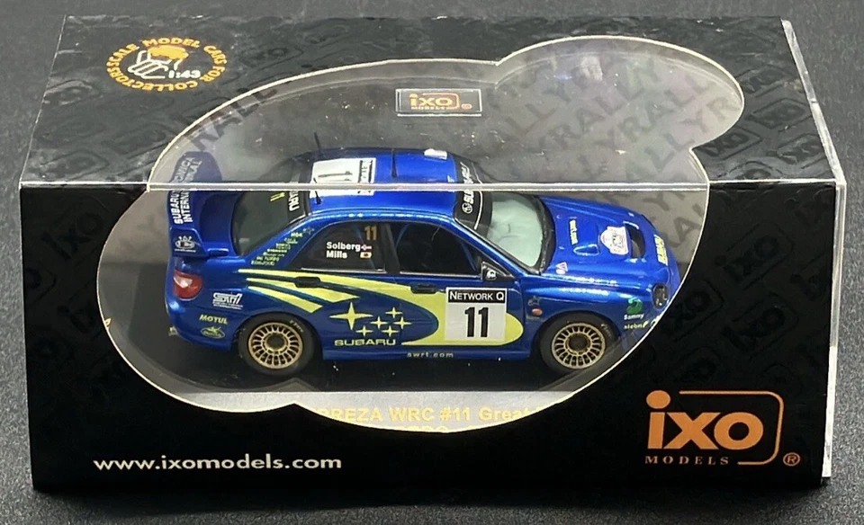 Ixo 1/43 Subaru Impreza WRC #11 ganador Gran Bretaña Solberg #11 #RAM096 Foto 4 de 4