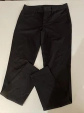 joes jeans womens size 27 black slim fit black stretch skinny pant