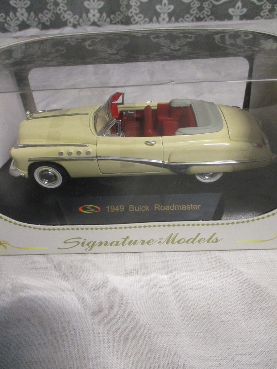 1:32 Signature Models Yellow 1949 Buick Roadmaster Convertible | eBay