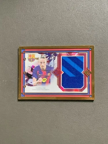2026 Futera Incredible CAROLINE GRAHAM HANSEN Gold Frame Jersey /7