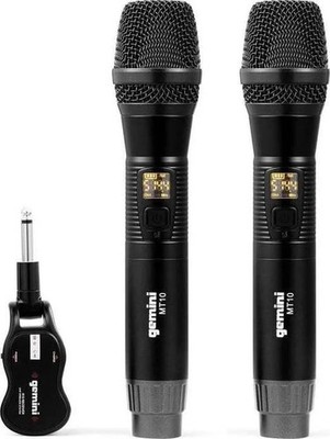 Gemini GMU-M200 Dual UHF Wireless Microphone System