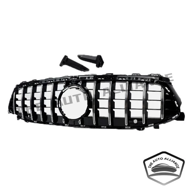 For Mercedes-Benz CLA250 W118 2024-2025 Front Bumper Grille chrome GT style - Image 3 of 4