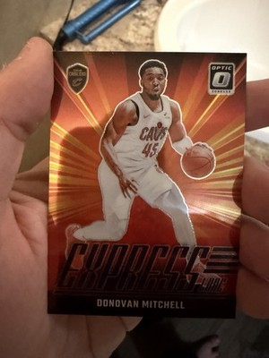 2024-25 Donruss Optic Express Lane Holo Donovan Mitchell Cleveland Cavaliers #12