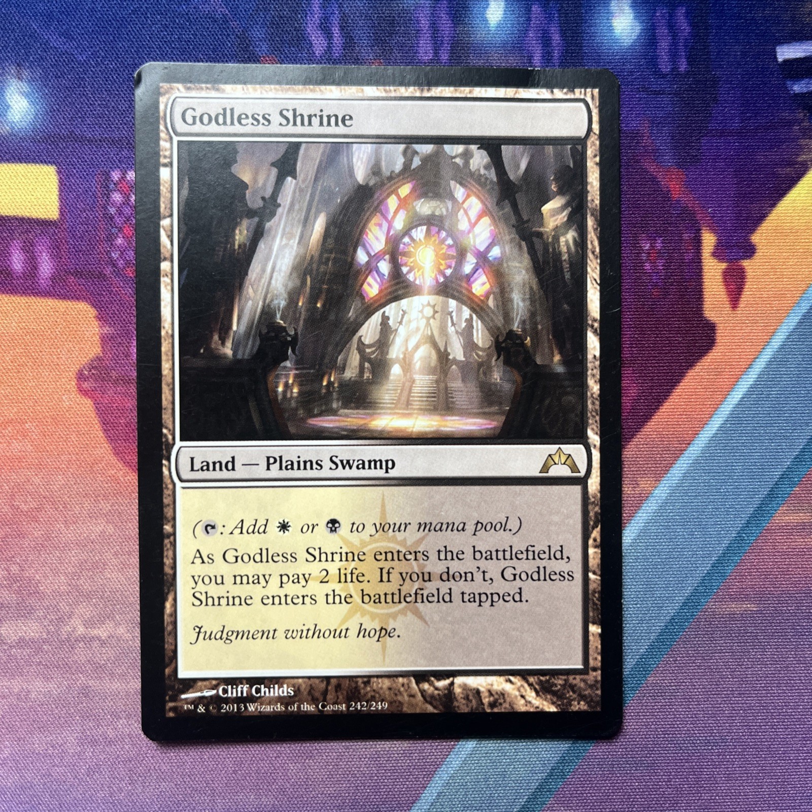 MTG Magic The Gathering - Godless Shrine - Gatecrash LP