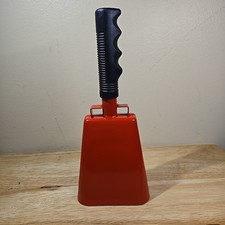 10 Inch Bright Sound Cowbell with Handle - Perfect for Sports and Celebrations