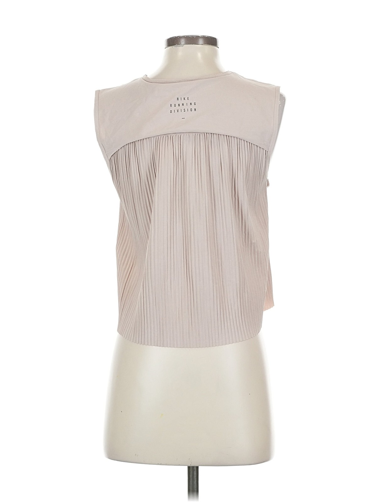 Nike Women Brown Sleeveless T-Shirt XS thumbnail 2