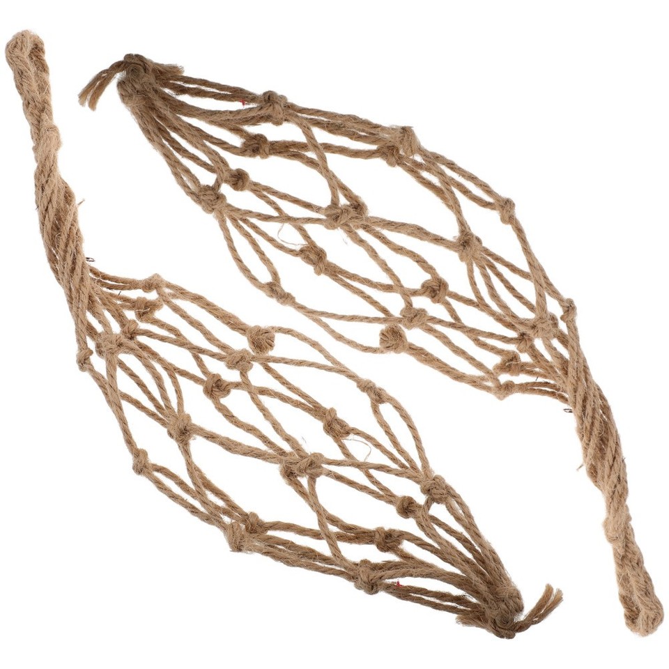 Coffee Twine Rope Wine Bottle Holder Bag Vintage Design Reusable Tote ...