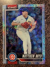 2026 TOPPS SERIES 1  MATTHEW BOYD SANDGLITTER FOIL #51 CHICAGO CUBS