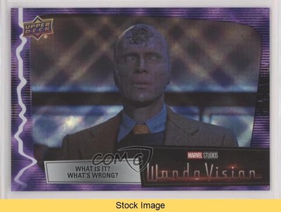 2022 Marvel Studios' WandaVision Purple Spell Vision #38 READ 5vc