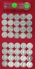 1932-1939 (P) Washington Silver Quarters - Mixed - 40 Coins - Actual Coins L111