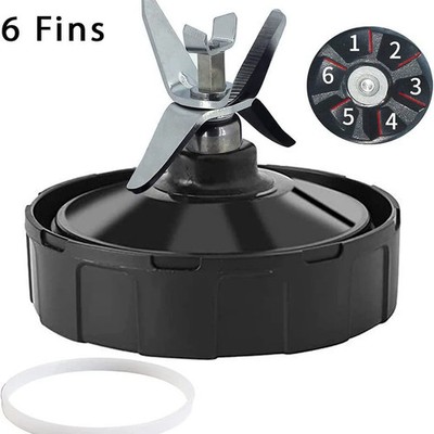 Replacement Extractor 6 Fin Blade Compatible with Nutri Ninja Auto IQ Blenders