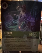 Megara - Secret Keeper (Epic) 213/204 Whispers in the Well Holo
