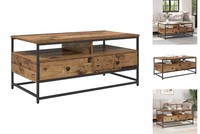 Couchtisch Altholz 100X51X45 Cm Spanplatte