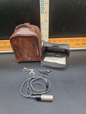 VINTAGE SONY ECM-16 ELECTRET CONDENSER MIC IN THE BOX W INSTRUCTIONS