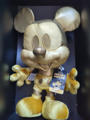 Disney Mickey Mouse Collectors Club Nr. 1 Gold Soft Plüsch Sonderedition Selten