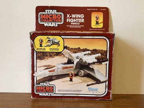 Star Wars Vintage Micro Collection X-Wing Fighter Vehicle 1982 NIB Kenner NEW!