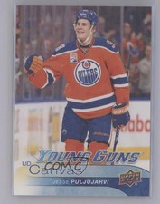 2016-17 Upper Deck UD Canvas Young Guns Jesse Puljujarvi #C212 b9t