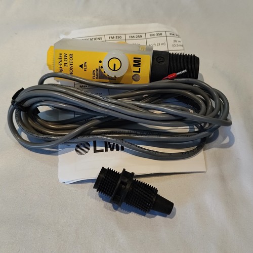 Neu Open Box LMI Liquid Metronics Digi Pulsflussmesser FM-350/FM350 - Bild 4 von 4