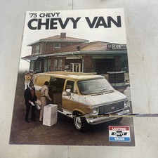 1975 Chevy Van Brochure W Color Chart G10 G20 G30g-102030hi-cubedel Mar 1975 Chevy Van Brochure W Color Chart G10 G20 G30g-102030hi-cubedel Mar
