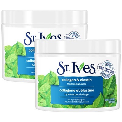 St. Ives Face Lotion 2-Pack Collagen Elastin Renewing Facial Moisturizer 10 Oz