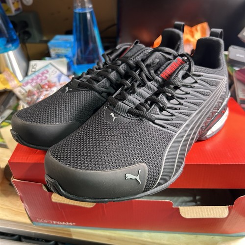 PUMA Voltaic Evo Running Mens Black Sneakers Athletic Shoes 37960101 11 Adult