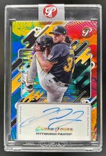 2025 Topps Pristine Jared Jones Auto Primaries Refractor /10 #PA-JJO Pirates
