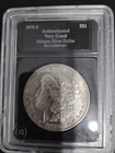 1878-S Morgan Silver Dollar Very Good Grade Certified BA17-00307-001