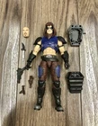G.I. Joe Classified Retro Card Zartan 6” Figure With Extra Accessories