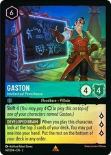 Lorcana FOIL Gaston - Intellectual Powerhouse - Rise of the Floodborn 147