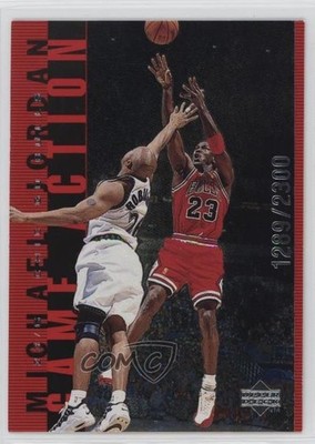 1998 Upper Deck Living Legend Game Action 1289/2300 Michael Jordan #G2 HOF 0hl