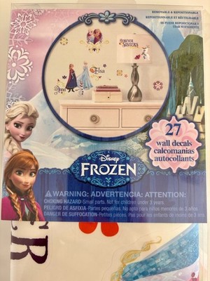 Room Mates Disney Frozen Wandsticker Elsa Anna Neu Ovp Kinderzimmer Mädchen Neu