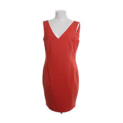 Zara Basic, Kleid, Größe: XL, Rot, Polyester, Einfarbig, Damen #cbk