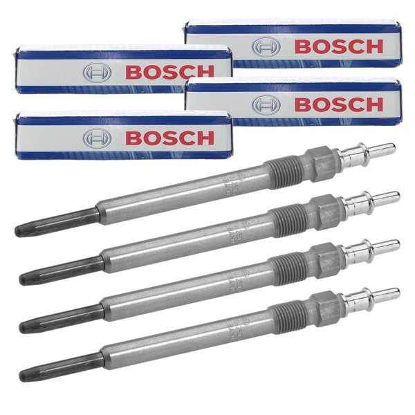 4X Bosch GlüHkerzen Duraterm Passend FüR Mercedes E-Klasse W211 C-Klasse W203-image