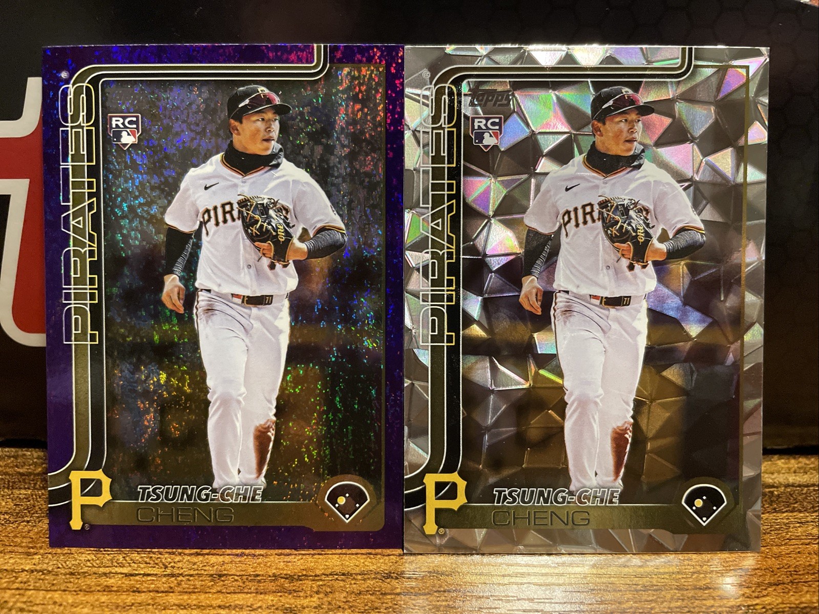 2025 Topps Update Tsung-Che Cheng RC 48/250 Purple Holo Foil #US72