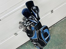 Mens R/H Ram Full Golf Clubs set, Irons, Driver, Woods, Putter, Bag