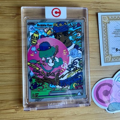 Bubble Ken Griffey Jr. Ermsy Topps Project 70 Artist Companion /40 Mew Pokémon 