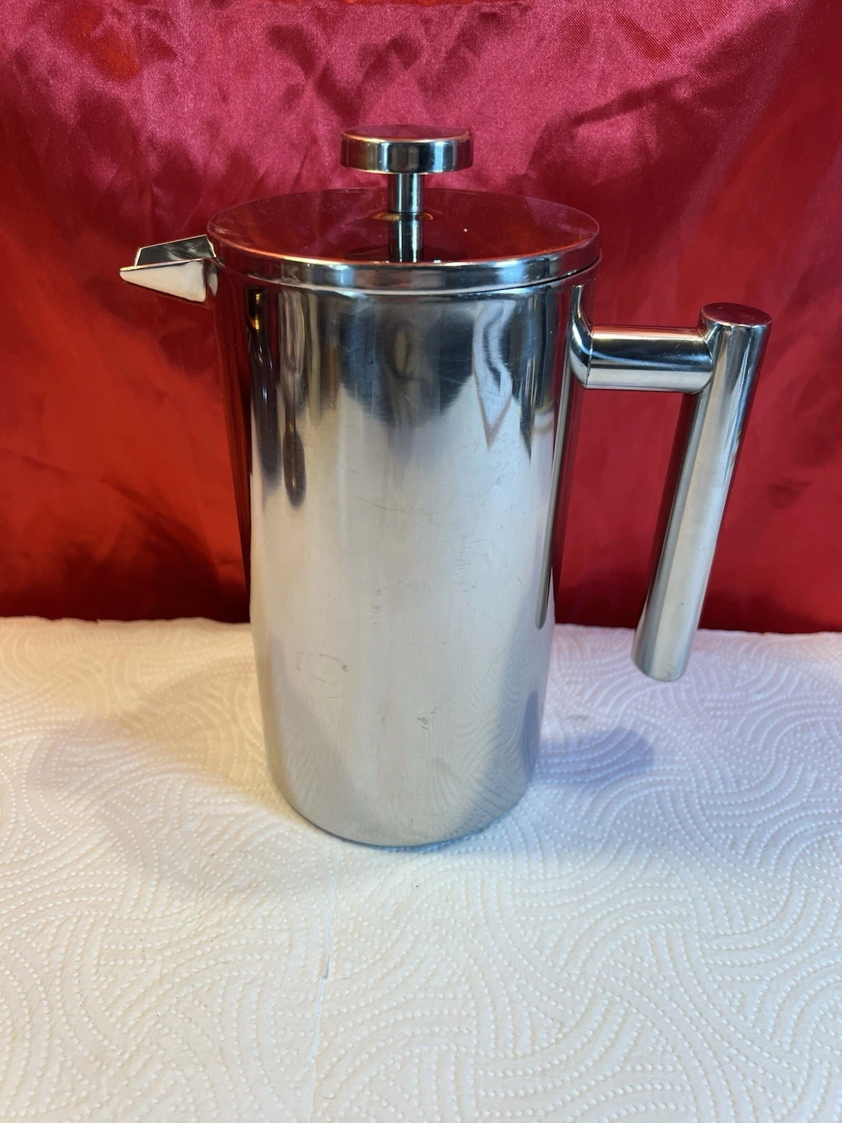 STAINLESS STEEL FRENCH PRESS DOUBLE WALL 1.5 PINT SILVER CAFETIERE
Opens in a new window or tab