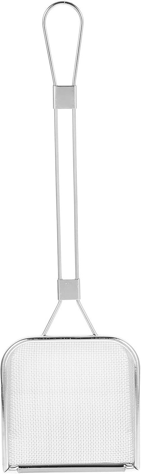 Cucchiaio filtro - Filtro olio per alimenti fritti in acciaio inossidabile Filtro a maglia fine Colino Utensile da cucina per filtro dell'olio Scrematura di grasso e schiuma
