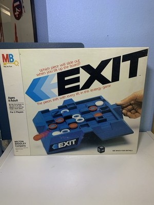 Exit by Milton Bradley - Vintage Board Game 1983 - Complete 
