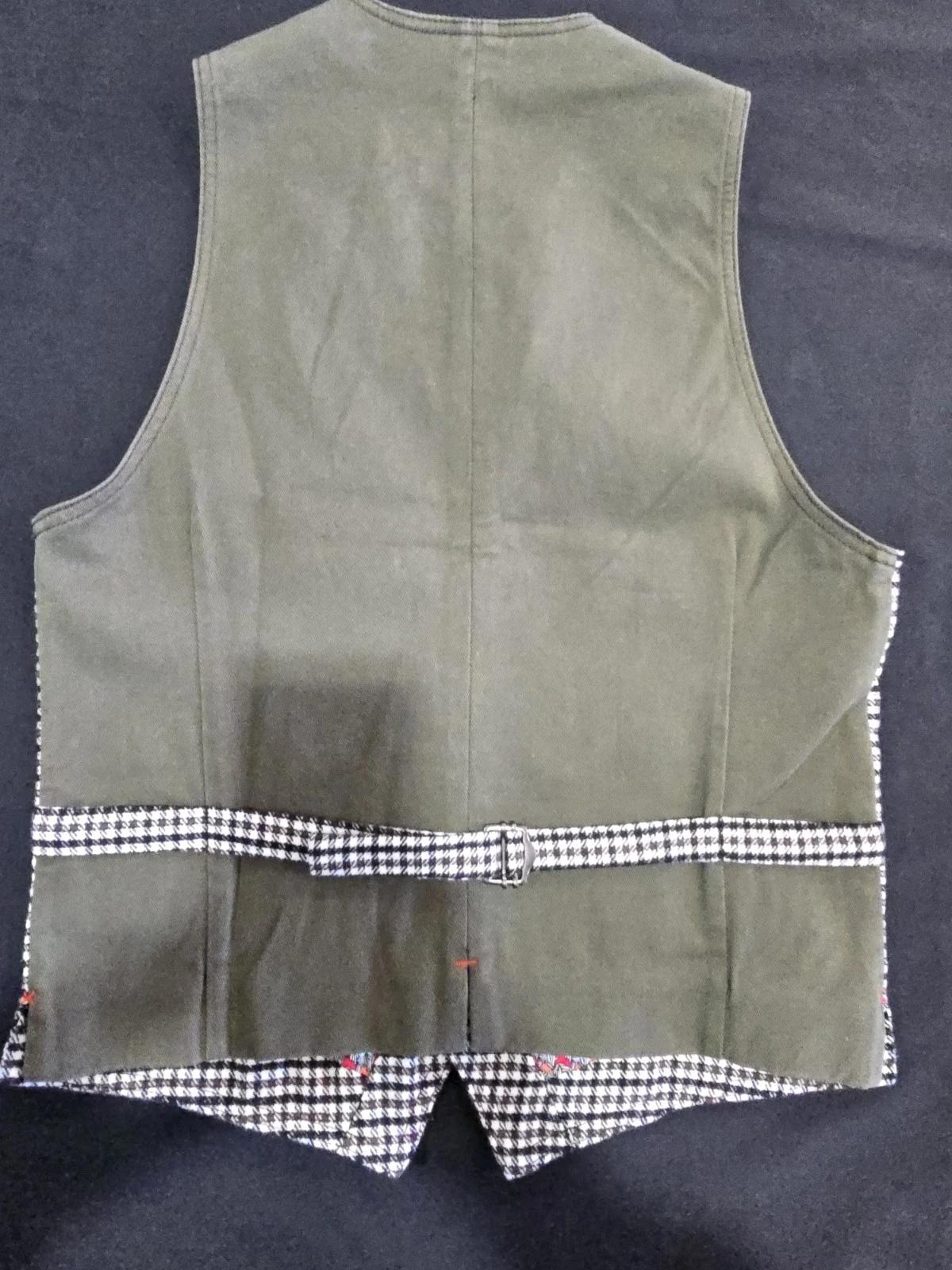 Garry's Earth Vest Handcrafted Made In Italy Size M Cod.31 - product detail image 10