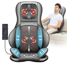 Back Massager for Pain Relief Deep Tissue, Shiatsu Neck and Back Massager wit...