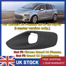 FOR 5-SEATER CITROEN C4 PICASSO 2013-16 FRONT BUMPER FOGLIGHT GRILLE BLACK LEFT
