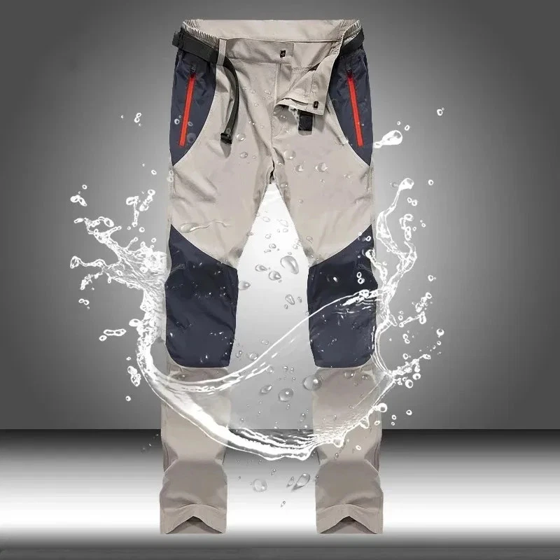 Men's Tactical Cargo Pants Waterproof Quick Dry Outdoor Hiking Camping Fishing
Opens in a new window