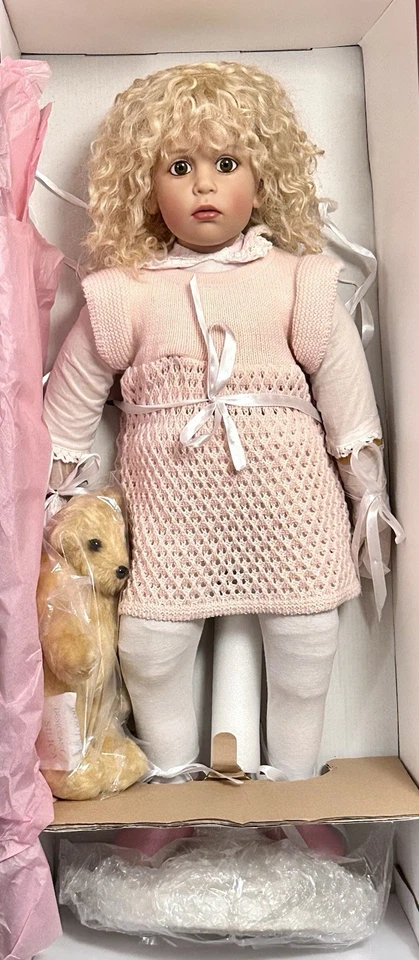 Götz Puppe Künstlerpuppe doll Sissel Skille Susie Zertifikat limitiert - Bild 2 von 4