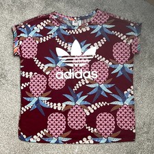 Adidas Originals Farm Rio Pineapple Mesh Jersey Oversized Short Sleeve Size S