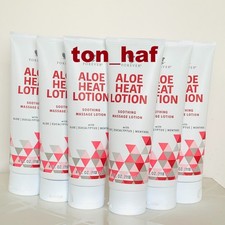 6 tubes Forever Living Aloe HEAT LOTION 4 oz ea. tube for massage