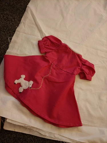 VETEMENTS Vestito rosso per bambole