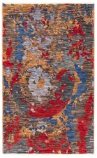3'0" x 4'9" Hand Knotted Area Rug Traditional Oriental Wool Carpet